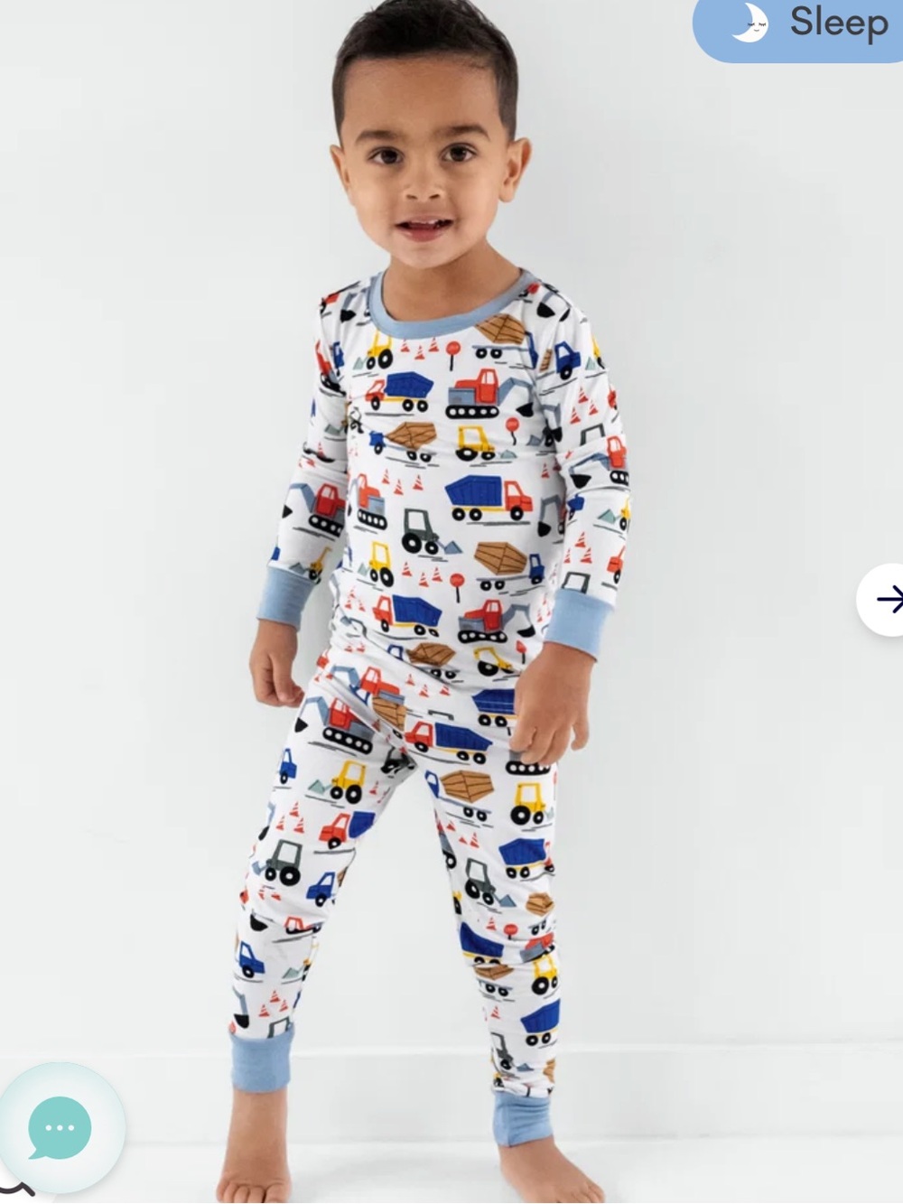 Little Sleepies Construction Two Piece Pajamas